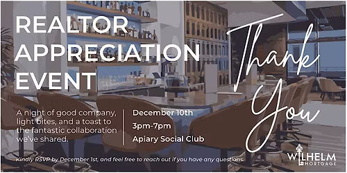 Realtor Appreciation Event