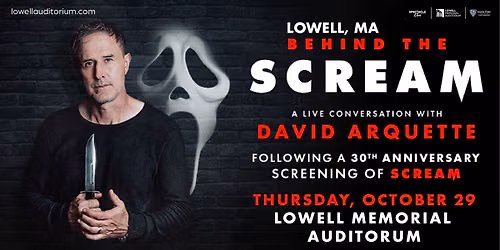 Behind The Scream: A Live Conversation with David Arquette