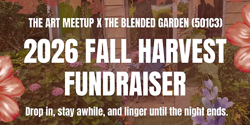 Harvest Community Fundraiser: Garden Gathering + Open Mic