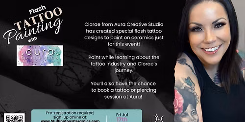 Flash Tattoo Painting at Stuffington's!!!