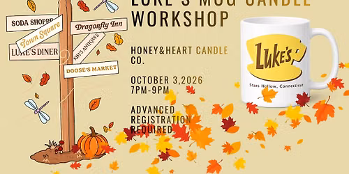 Luke\u2019s Diner Mug Candle Workshop