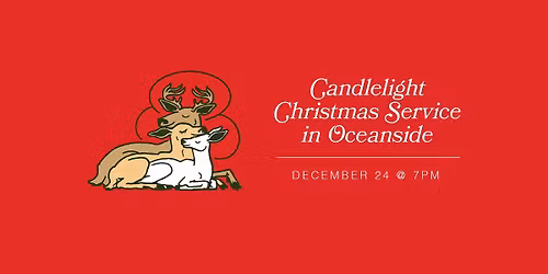 Christmas Candlelight Service in South Oceanside