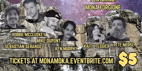Moka Pot Comedy Summer Shows Kick-off party with Mona Forgione and more!!