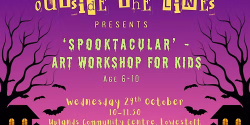 Spooktacular Art Workshop for Kids