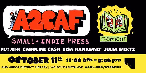 A2CAF: Small + Indie Press 2025