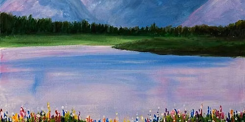 Majestic Mountains in Bloom \u2013 Paint & Sip | Toledo