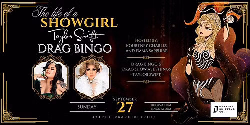 Life of a Showgirl Drag Queen Bingo