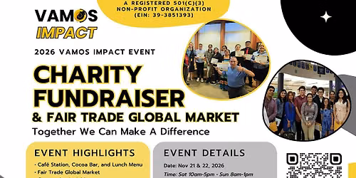 2026 Vamos Impact Community Celebration & Fair Trade Holiday Market