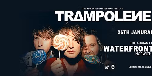Trampolene at the Adrian Flux Waterfront Studio | Norwich