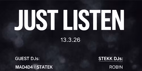 JUST LISTEN \/ CDLO \/ STEKK \ud83c\udff4\u200d\u2620\ufe0f