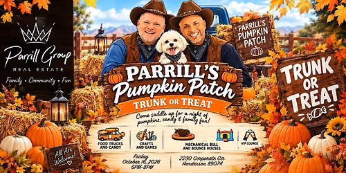 Parrill's Pumpkin Patch: Trunk or Treat