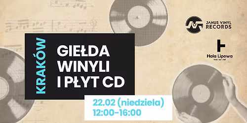 \ud83d\udcc0\ud83d\udcbf 12 EDYCJA | GIE\u0141DA WINYLI I P\u0141YT CD w Krakowie\ud83d\udccdHala Lipowa