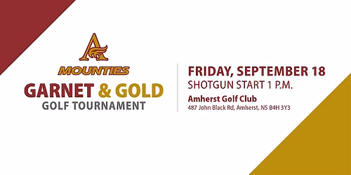 Mounties Garnet and Gold Golf Tournament