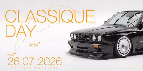 CLASSIQUE DAY - \u00c9v\u00e8nement Automobile sur s\u00e9lection