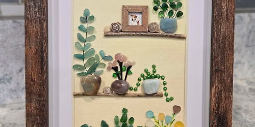 DIY Plant Pebble Art*Aug 9