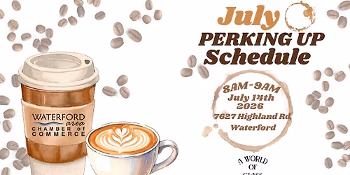 July Perking Up - A World of Glass