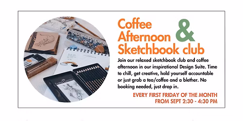 Coffee Afternoon & Sketchbook Club