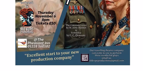 Couplets: a brace of short stories performed by Old Rope Productions