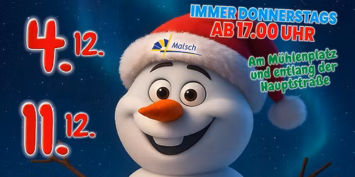Malscher Stra\u00dfenweihnacht 2025