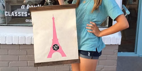 1 DAY SUMMER CAMP - Canvas Wall Hanging
