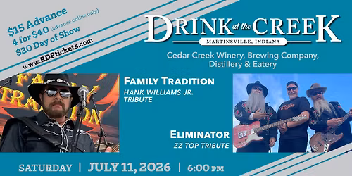 Family Tradition (Hank Williams Jr. Tribute) & Eliminator (ZZ Top Tribute)