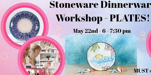 Stoneware Plate Workshop- May