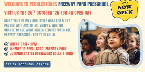 Pebblestones Freeway Park Boksburg Open Day