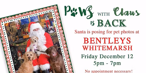 Paws with Claus for One Love Animal Rescue