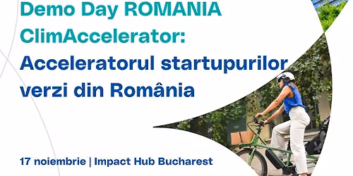 Demo Day Romania ClimAccelerator 2025