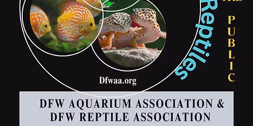 DFWAA Spring 2026 Aquatic, Reptile & Plant Expo
