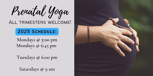 Prenatal Yoga for all trimesters