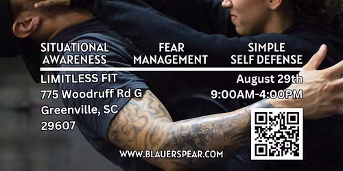 Be Your Own Bodyguard, Greenville August 29th 2026
