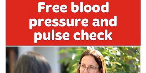 Heart Foundation - Free blood pressure and pulse checks