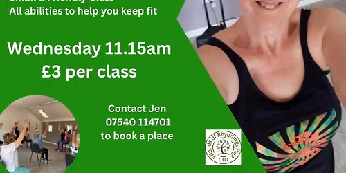Seated Keep Fit @ Rhyddings