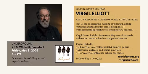 Virgil Elliott Speaker Event