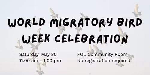 World Migratory Bird Week Celebration