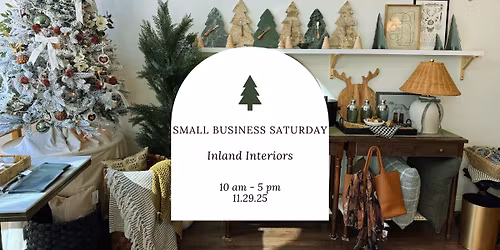 Small Business Saturday at Inland Interiors
