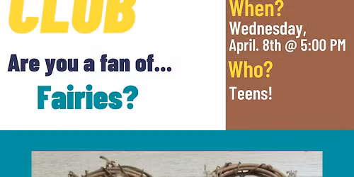 Teen Fandom Club: Mini Fairy Garden Wreath
