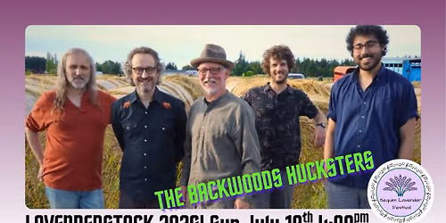 The BACKWOODS HUCKSTERS perform at LavenderStock