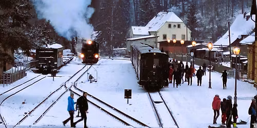 Adventn\u00ed parn\u00ed vlak na Oybin a v\u00e1no\u010dn\u00ed trhy v \u017ditav\u011b 