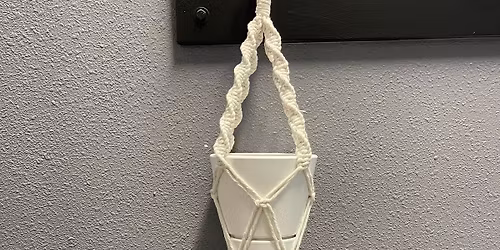 Macrame Plant Hanger workshop