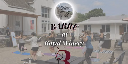 Better Energy Barre at Royal Winery