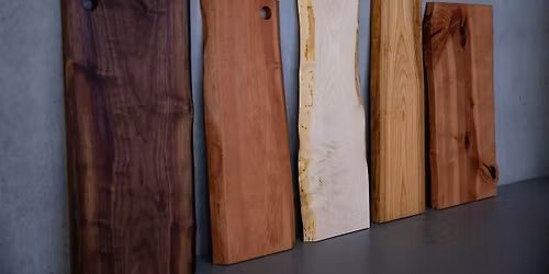 Einf\u00fchrung in die Holzbearbeitung - massive Schneidbretter