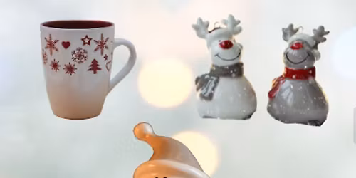 SOLD OUT - WINTER POTTERY PAINTING WORKSHOP