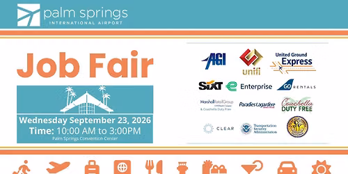 6th Annual Palm Springs International Airport Job Fair
