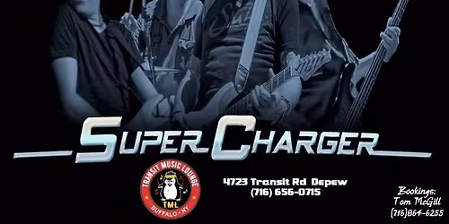 SuperCharger at Transit Music Lounge Sat 12\/6 at 9pm!