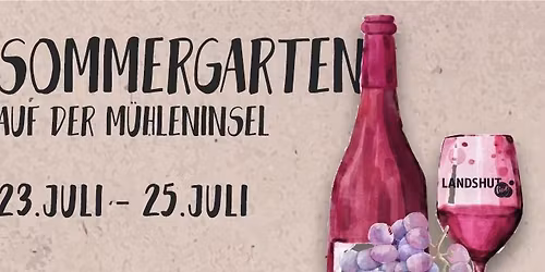 Sommergarten auf der M\u00fchleninsel - 1# Wochenende