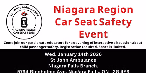 January 2026 Car Seat Safety Event