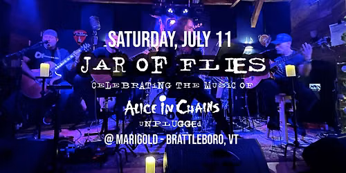 Jar Of Flies (Alice In Chains Unplugged Tribute) LIVE at The Marigold \u2013 Brattleboro, VT |  Limited