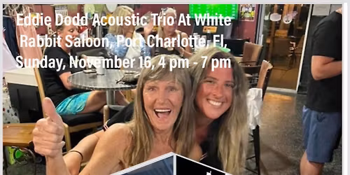 Eddie Dodd Acoustic Trio At White Rabbit Saloon
